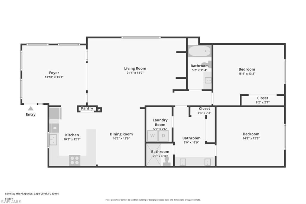 5510 SW 4th Pl , Unit 605, Cape Coral, FL 33914 Photo