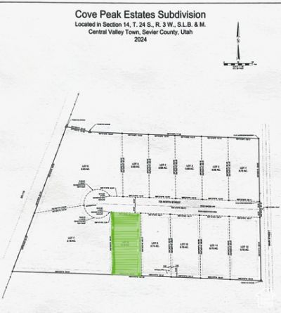 8 W 725 N, Lot #8, Central Valley, UT 84754 Main Photo