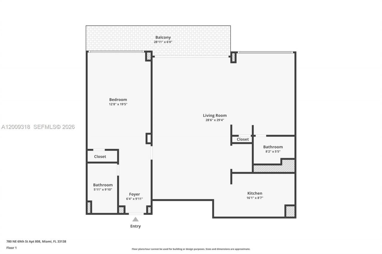 780 NE 69th St , Unit N808, Miami, FL 33138 Photo