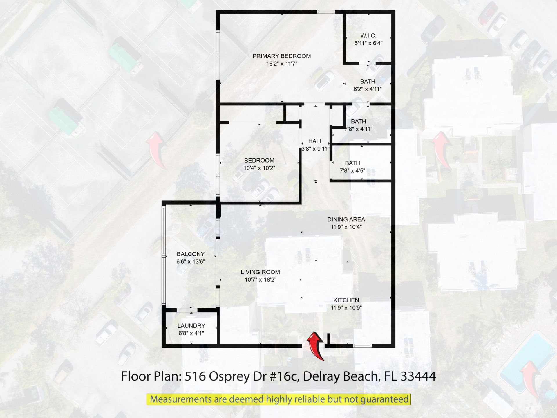 516 Osprey Drive, Unit 16c, Delray Beach, FL 33444 Photo