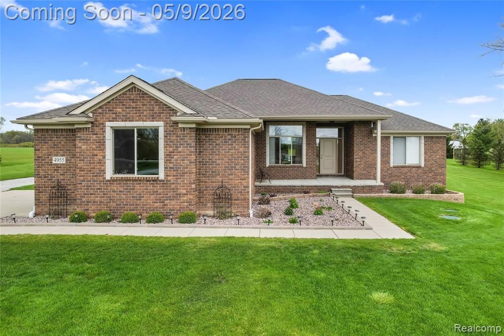 4955 Glover Road, Almont Township, MI 48003 Main Photo