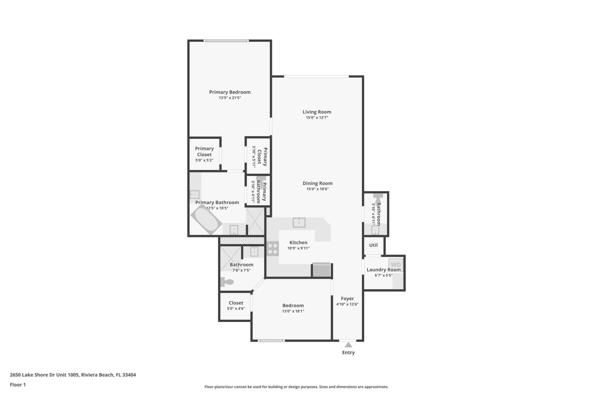 2650 Lake Shore Drive, Unit 1202, Riviera Beach, FL 33404 Photo