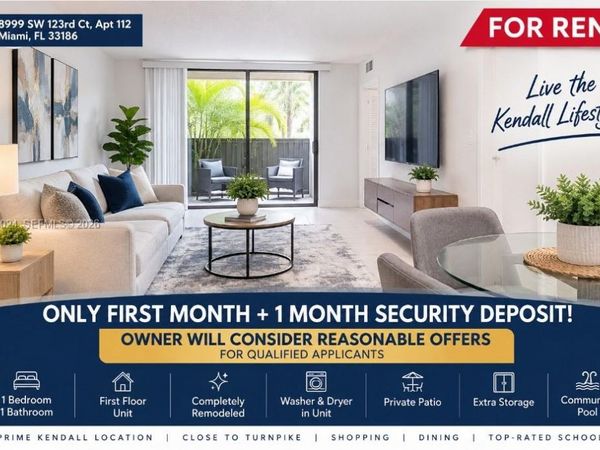 8999 SW 123rd Ct, Unit 112, Miami, FL 33186
