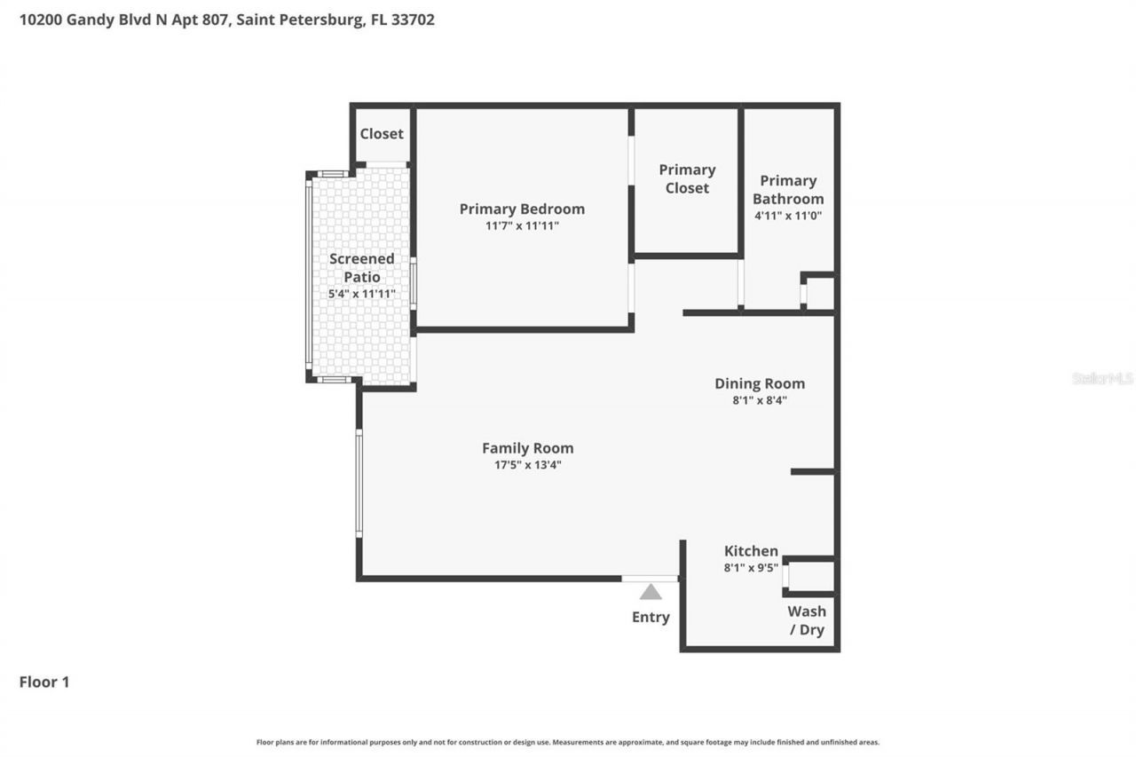 10200 Gandy Boulevard N, Unit 807, Saint Petersburg, FL 33702 Photo
