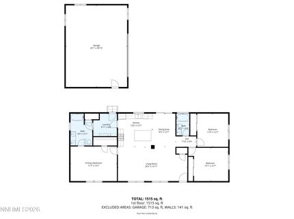 3867 Sapphire Road, Topaz Ranch Estates, NV 89444 Photo