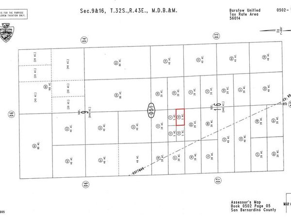 0 Hoffman Road, Hinkley, CA 92347