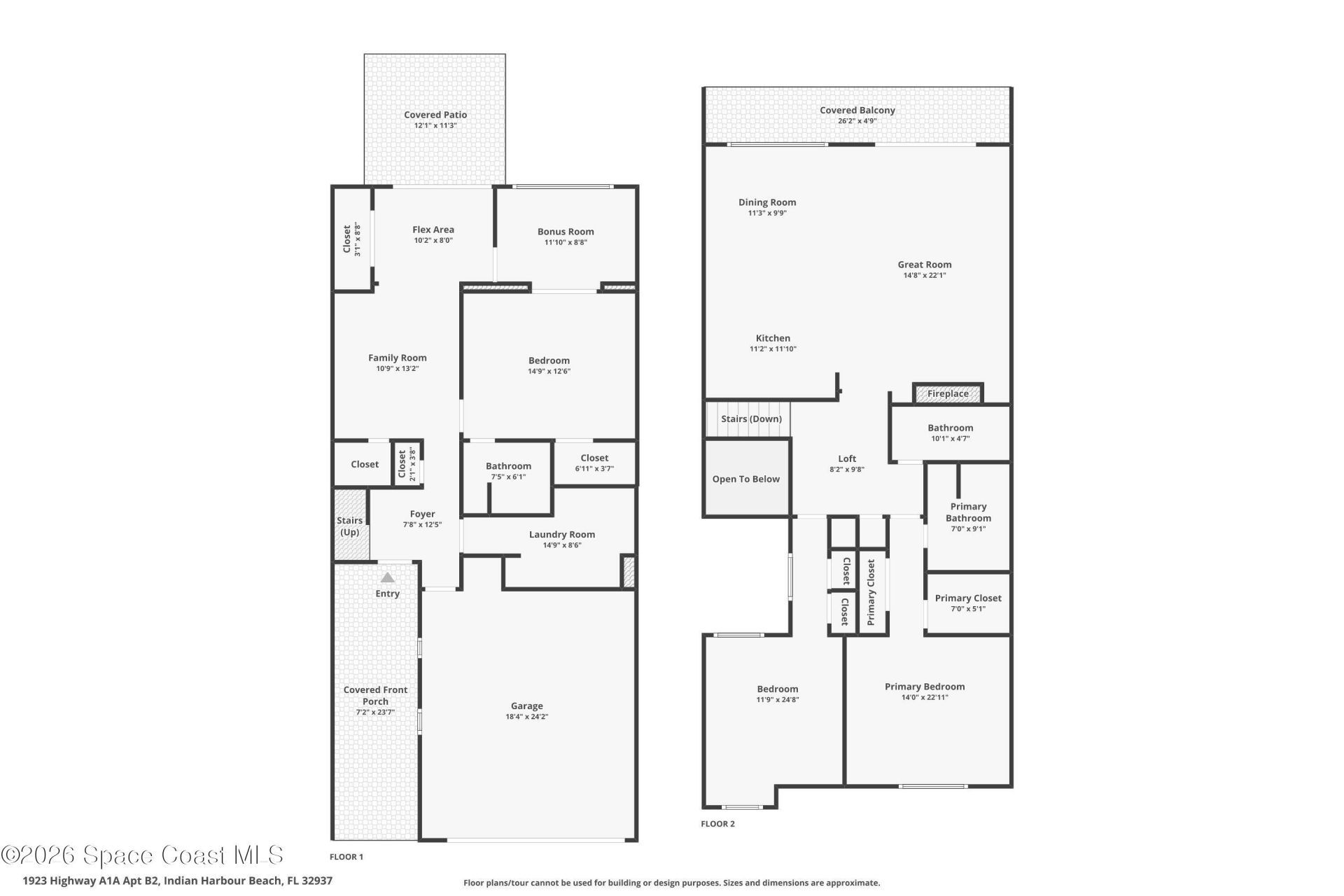 1923 Jimmy Buffett Mem Highway, Unit B-2, Indian Harbor Beach, FL 32937 Photo