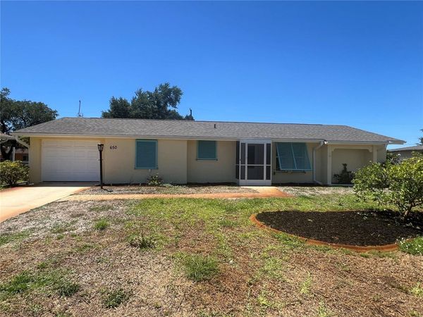 650 HARTFORD DRIVE NW, PORT CHARLOTTE, FL 33952