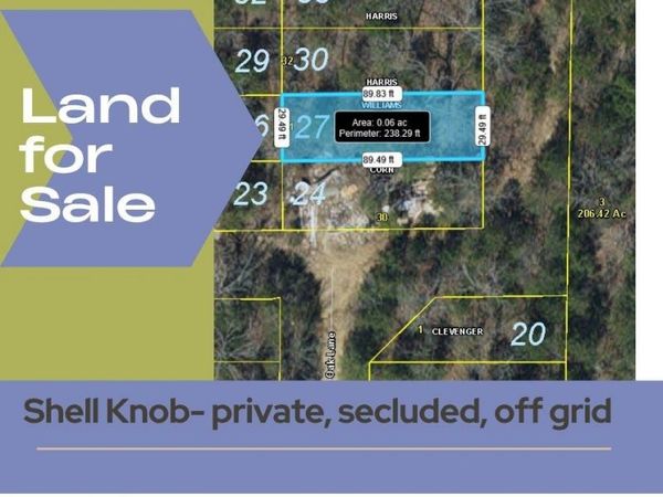 Lot #27 Gumbo Woods , Shell Knob, MO 65747