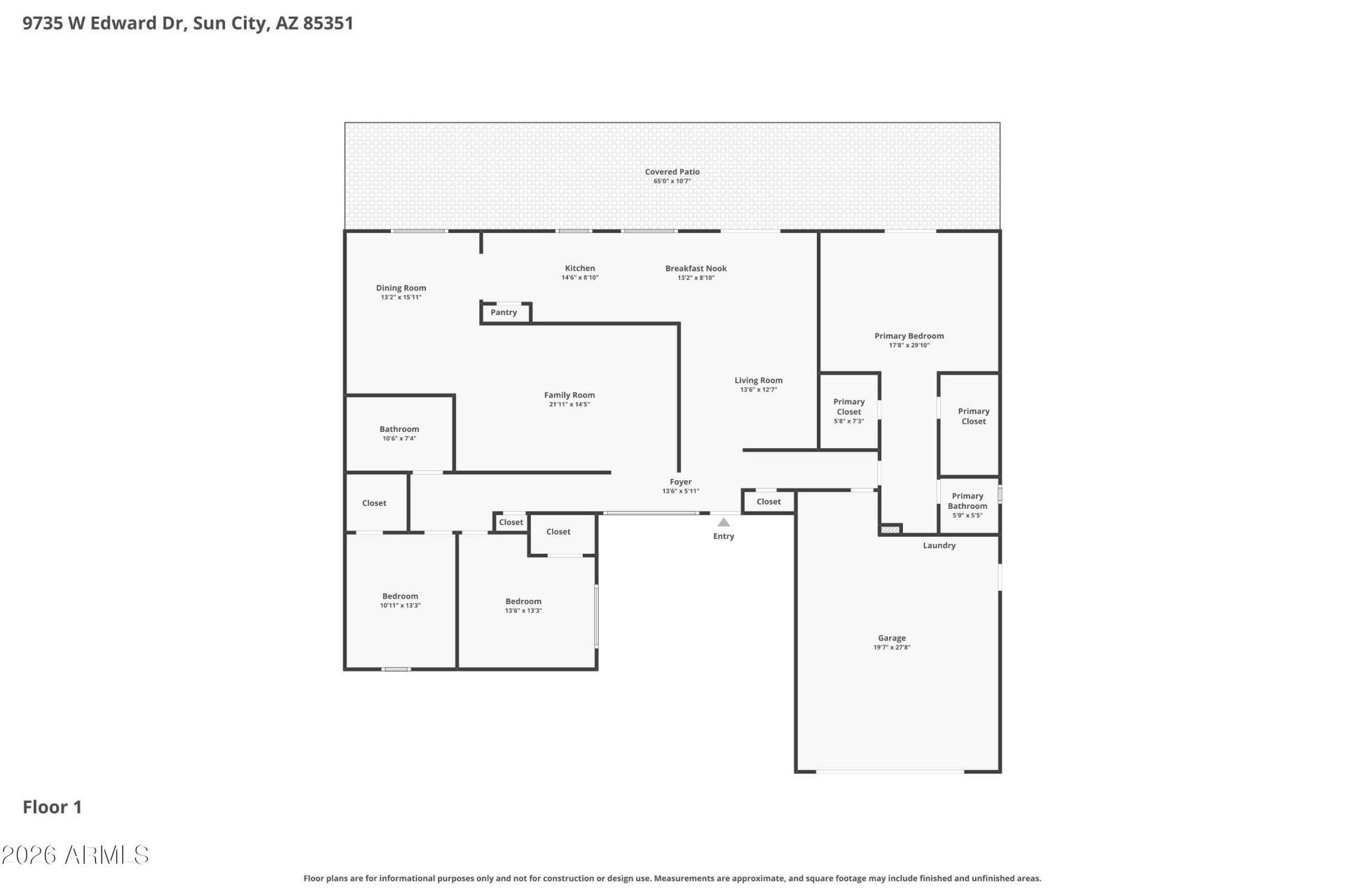 9735 W Edward Drive, Sun City, AZ 85351 Main Photo