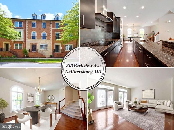 315 PARKVIEW AVENUE, GAITHERSBURG, MD 20878