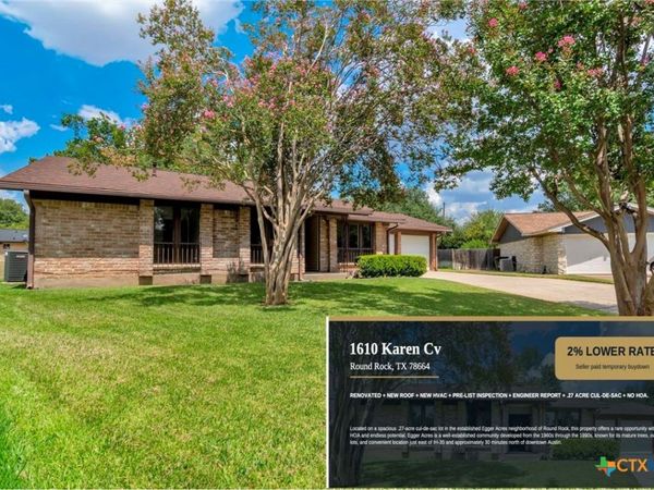 1610 Karen Cove, Round Rock, TX 78664