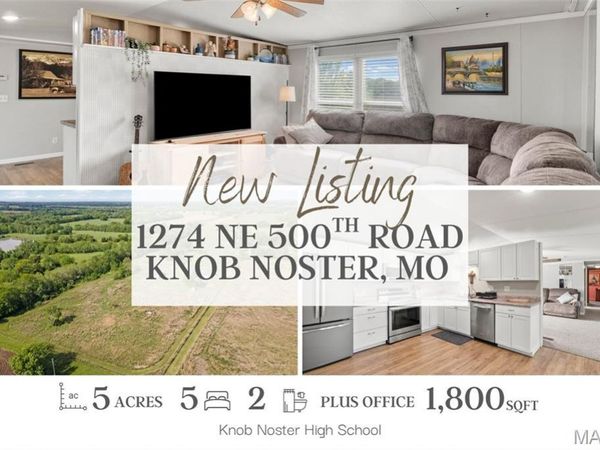 1274 NE 500th Road , Knob Noster, MO 65336