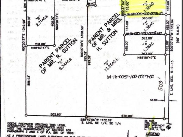 0 S Wolf Lake Road, Fruitport, MI 49415