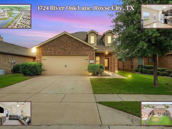 1724 River Oak Lane , Royse City, TX 75189