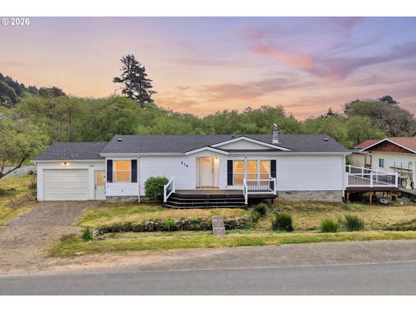214 S 2ND AVE, Rockaway Beach, OR 97136