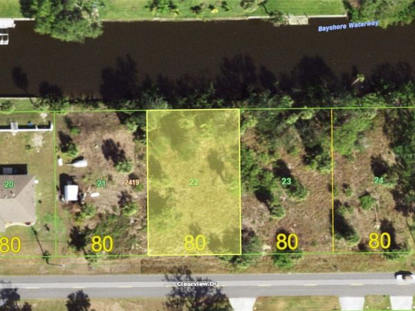 613 CLEARVIEW DRIVE , PORT CHARLOTTE, FL 33953