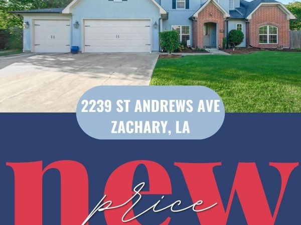 2239 St Andrews Ave, Zachary, LA 70791