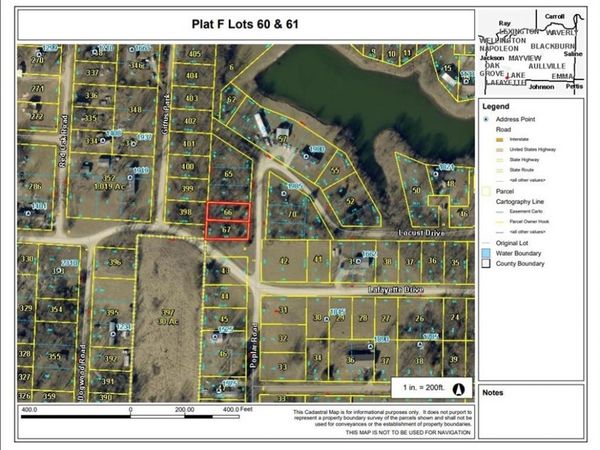 Plat F Lot 60&61 Poplar Road, Odessa, MO 64076