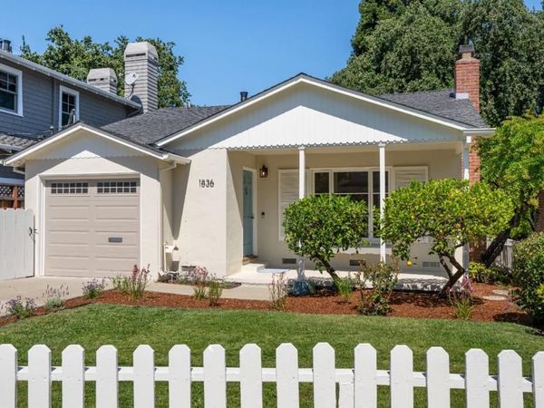 1836 Greenwood Avenue, San Carlos, CA 94070
