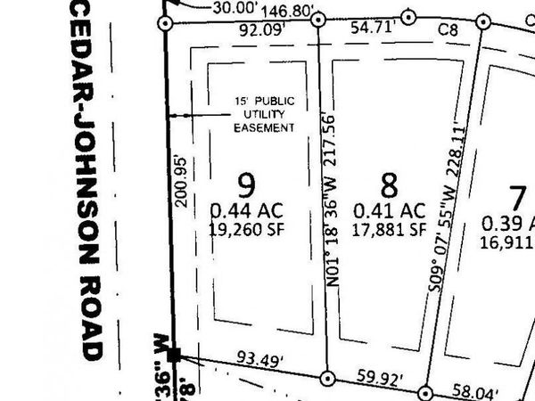 Lot 9 Meadows Subdivision Part 6, West Branch, IA 52358