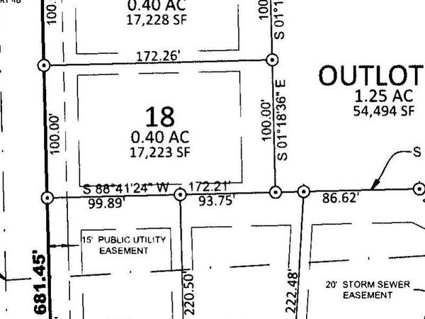 Lot 18 Meadows Subdivision Part 6, West Branch, IA 52358