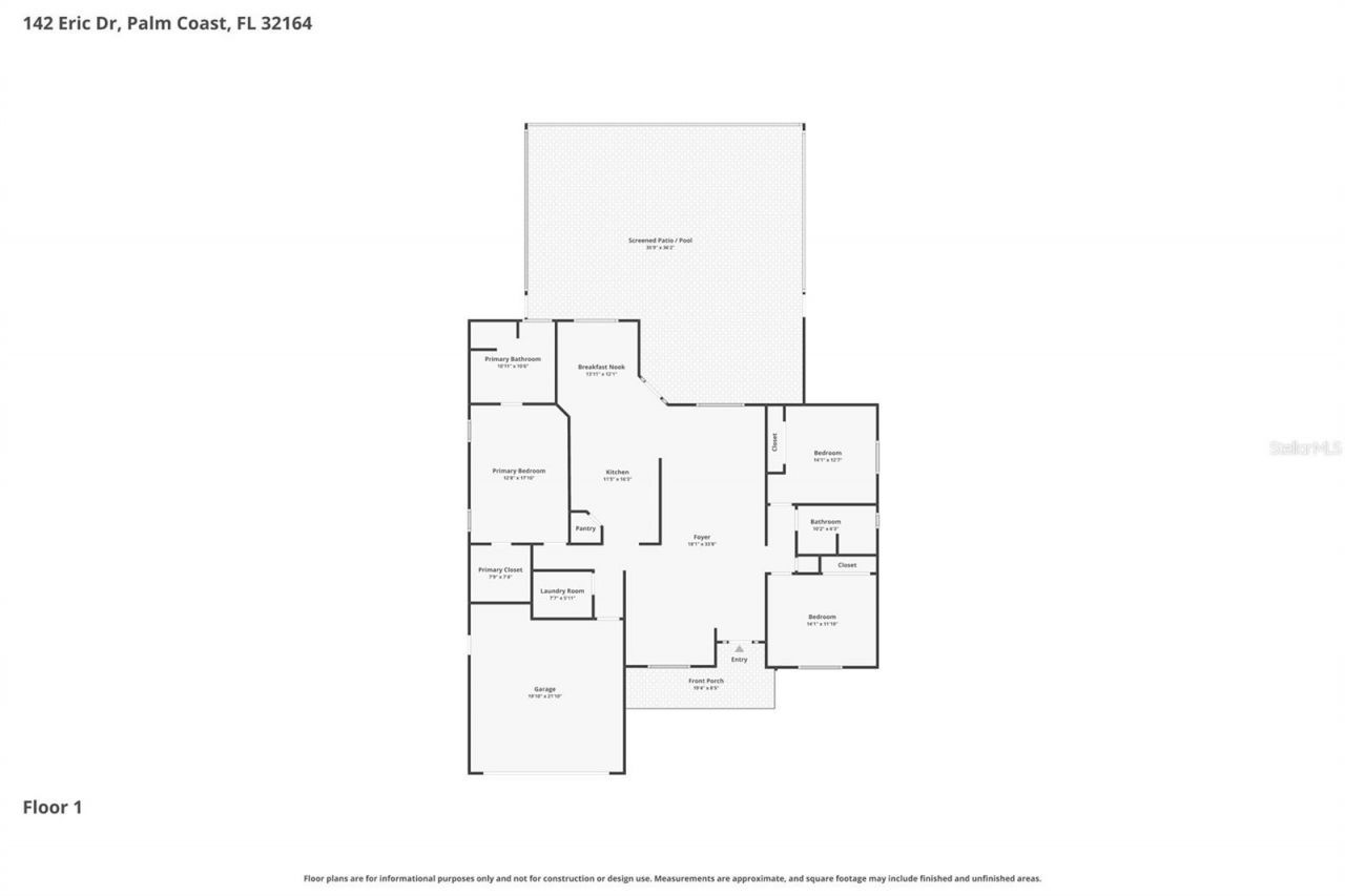142 Eric Drive , Palm Coast, FL 32164 Photo