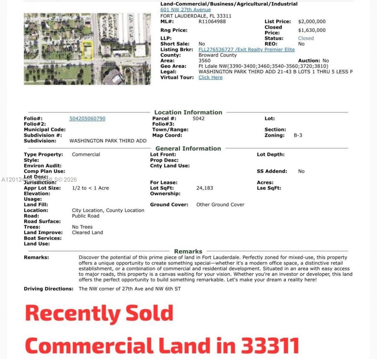 Please Call For Address, Fort Lauderdale, FL 33311 Photo