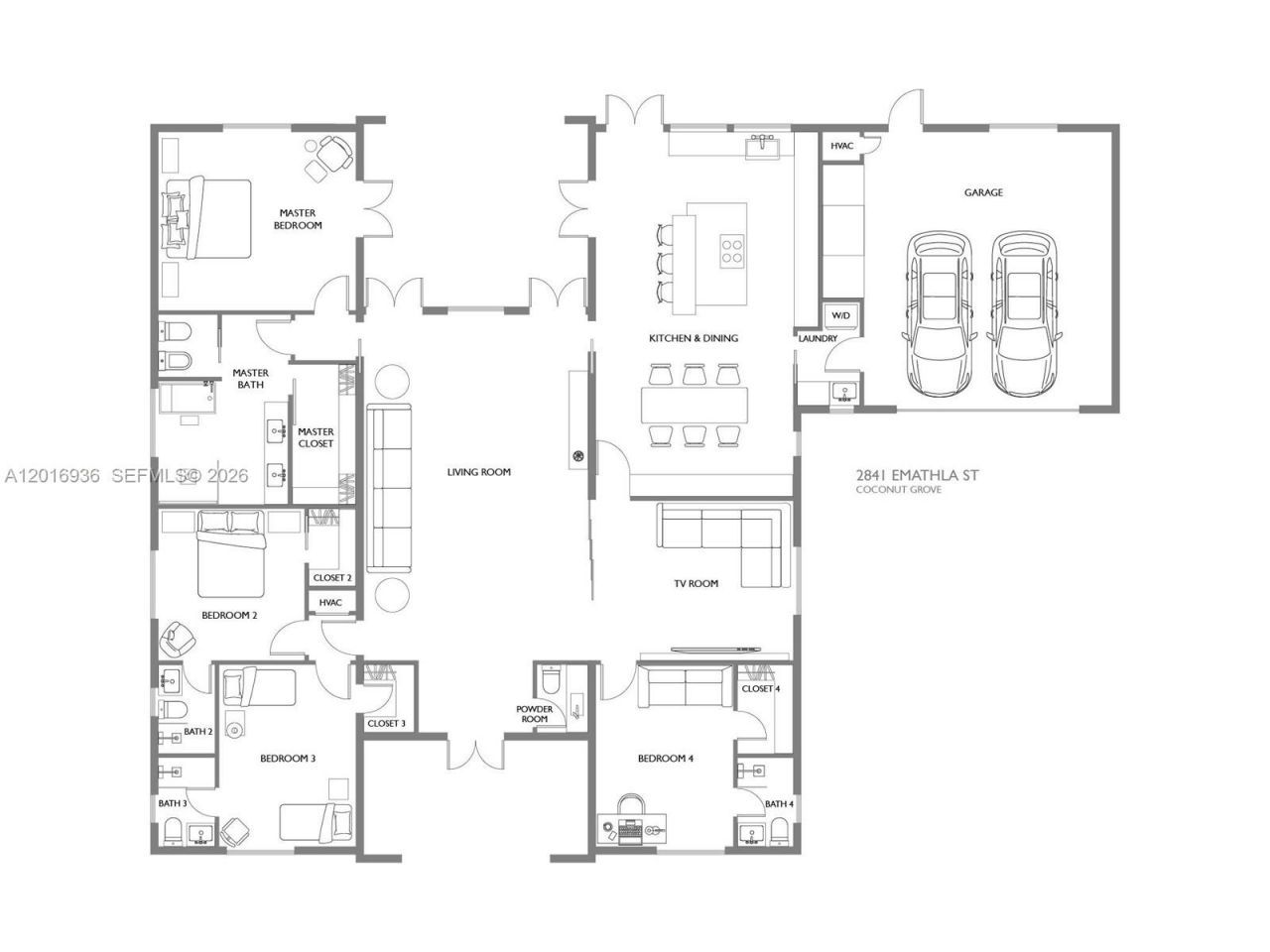 2841 Emathla St, Miami, FL 33133 Photo