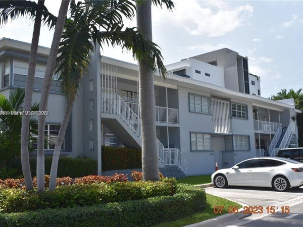 9740 Bay Harbor Ter , Unit 8, Bay Harbor Islands, FL 33154
