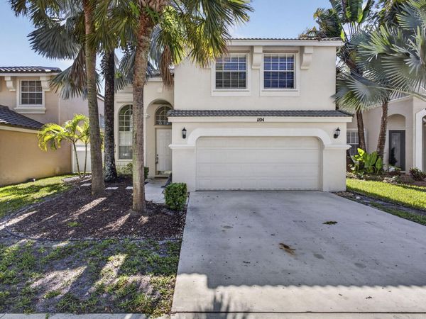 1104 Oakwater Drive, Royal Palm Beach, FL 33411