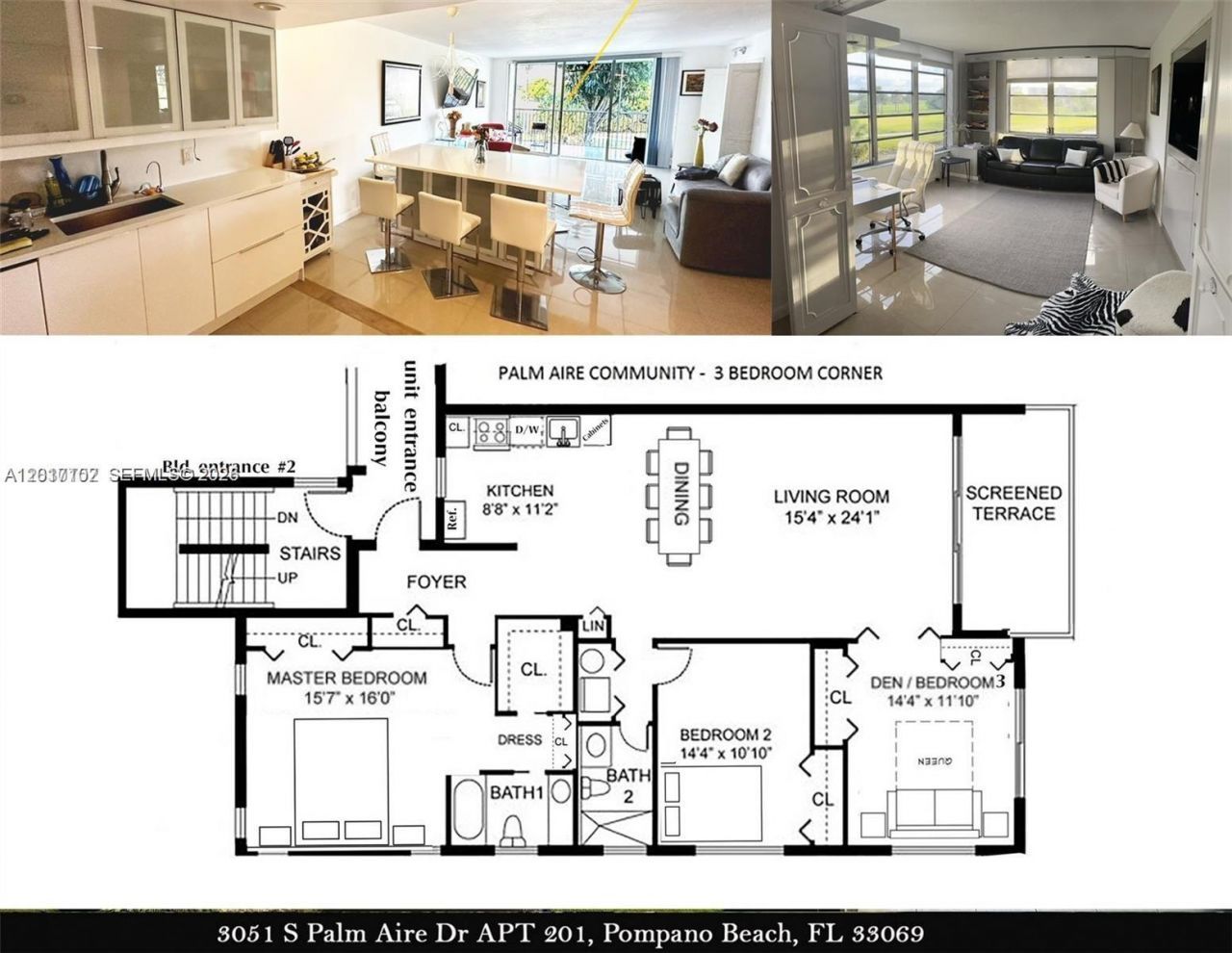 3051 S Palm Aire Dr, Unit 201, Pompano Beach, FL 33069 Photo
