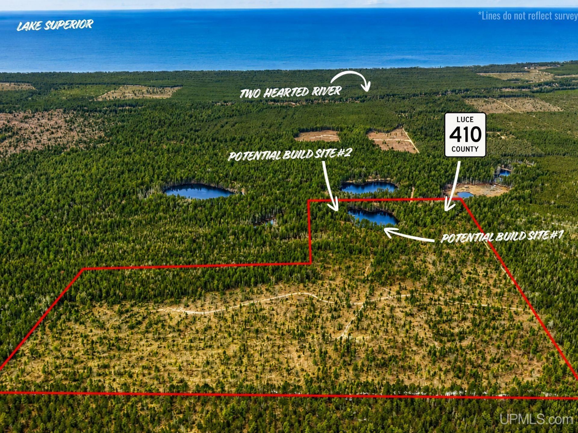 Tbd Co Rd 410 Road, Mcmillan Twp, MI 49868 Main Photo