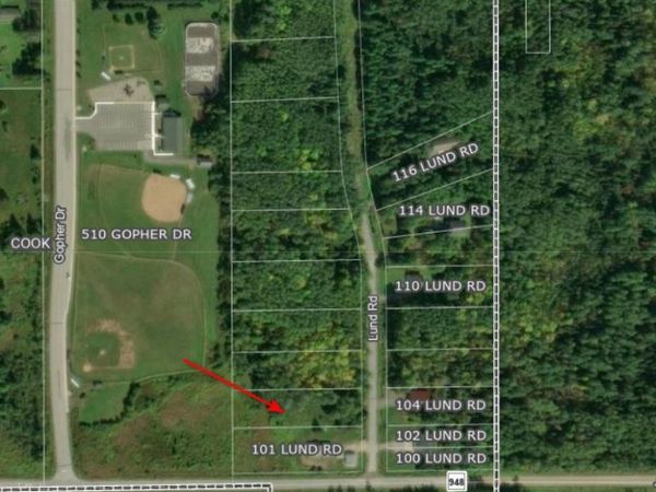 Lot 2 Lund Road , Cook, MN 55723