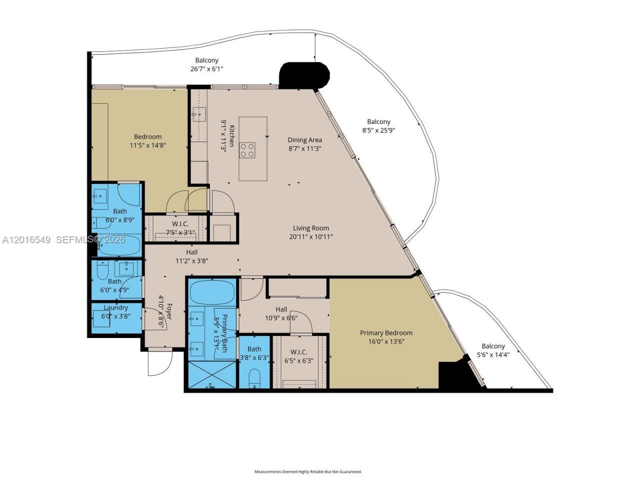 1000 Brickell Plz , Unit 4601, Miami, FL 33131 Photo