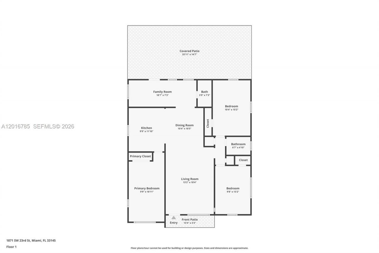 1871 SW 23rd St, Miami, FL 33145 Photo