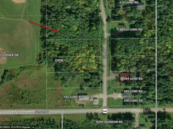 Lot 5 Lund Road , Cook, MN 55723