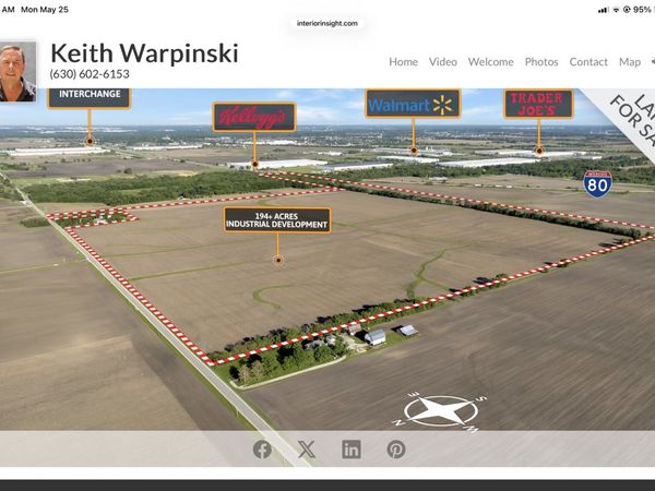 194 acres W Holt Road, Minooka, IL 60447