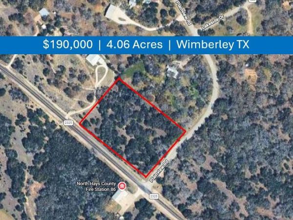 TBD Plainview RD, Wimberley, TX 78676