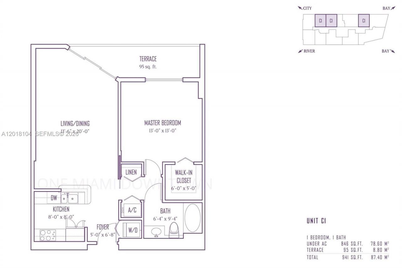 325 S Biscayne, Unit 1718, Miami, FL 33131 Photo