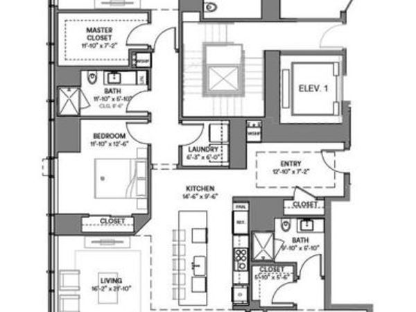 1911 WALNUT STREET , Unit RESIDENCE , PHILADELPHIA, PA 19103