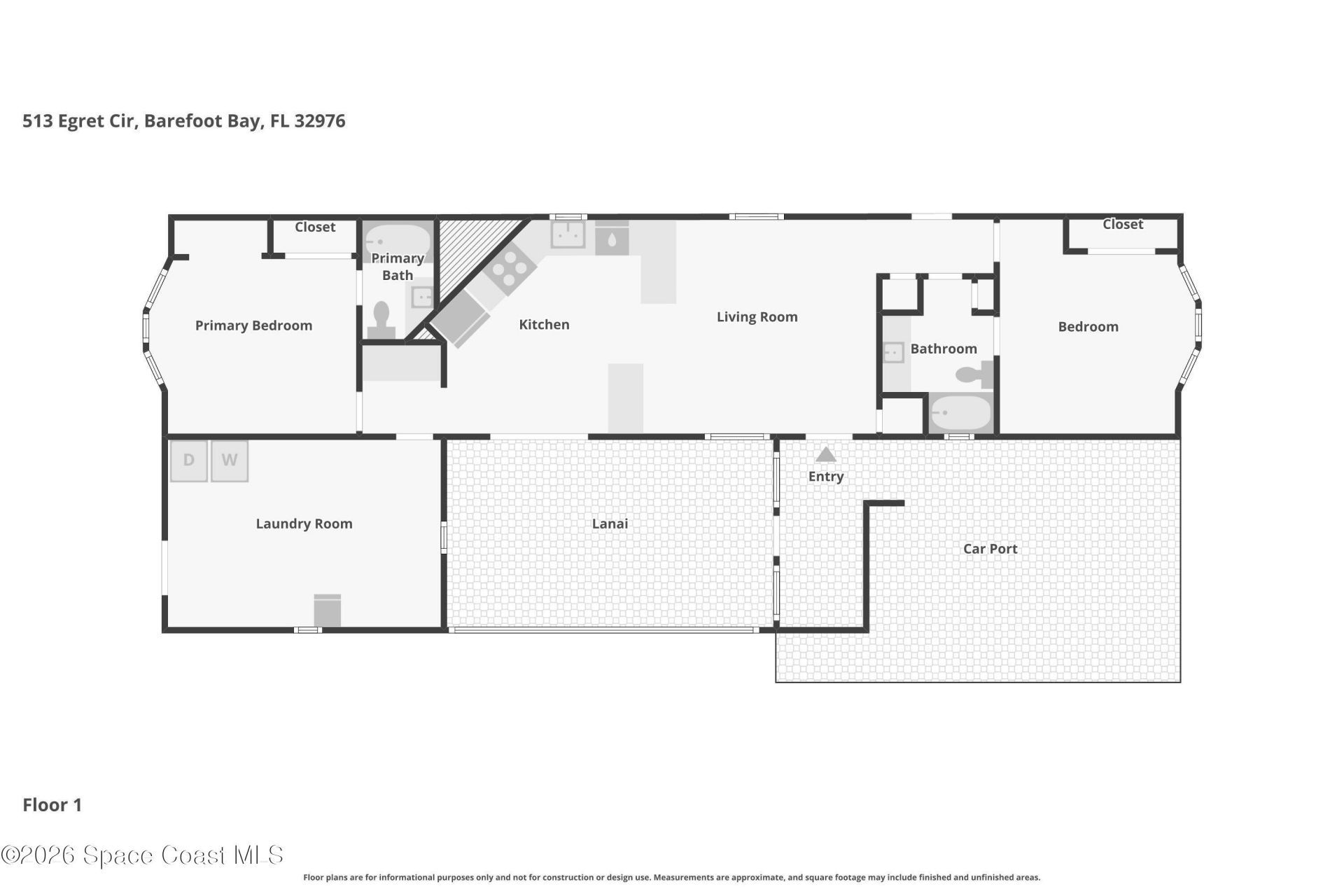513 S Egret Circle , Barefoot Bay, FL 32976 Photo