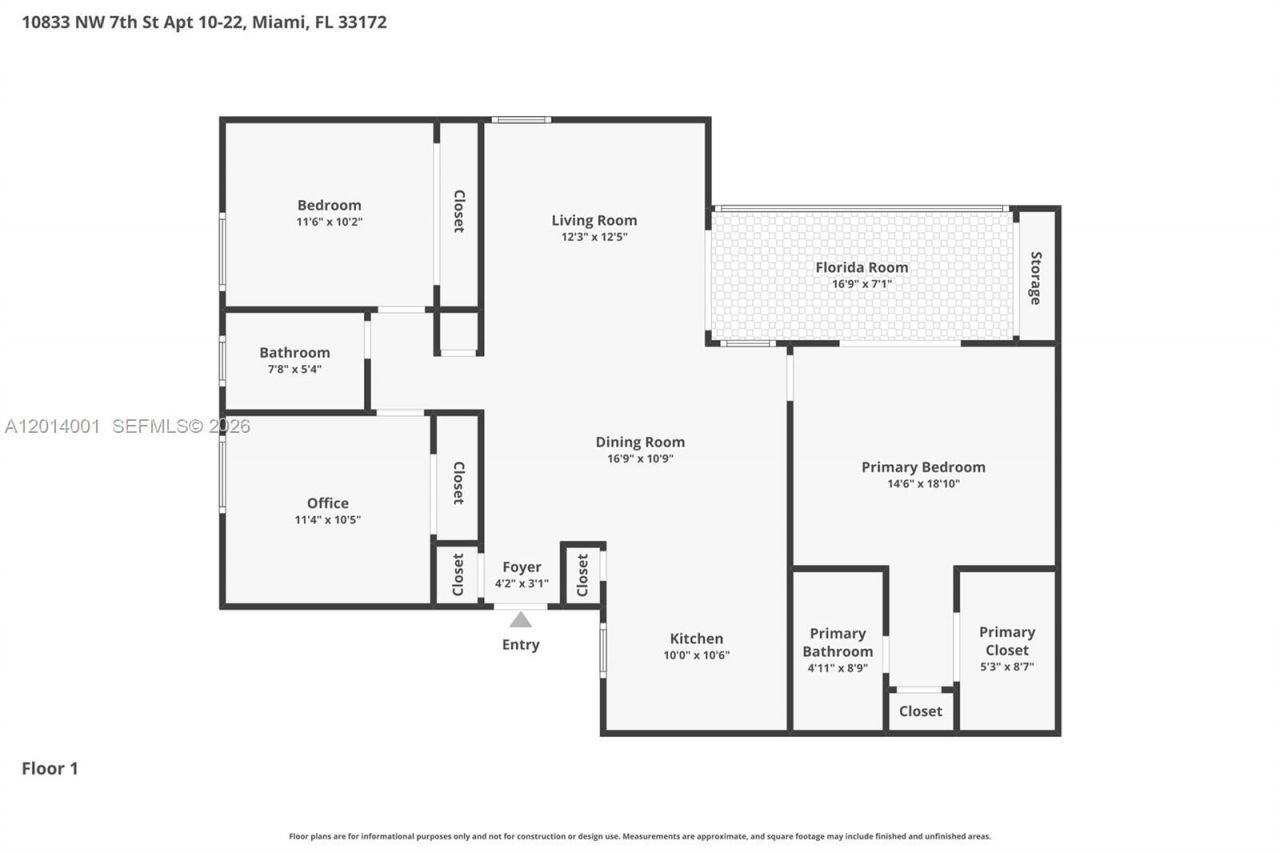 10833 NW 7th St , Unit 10-22, Miami, FL 33172 Photo