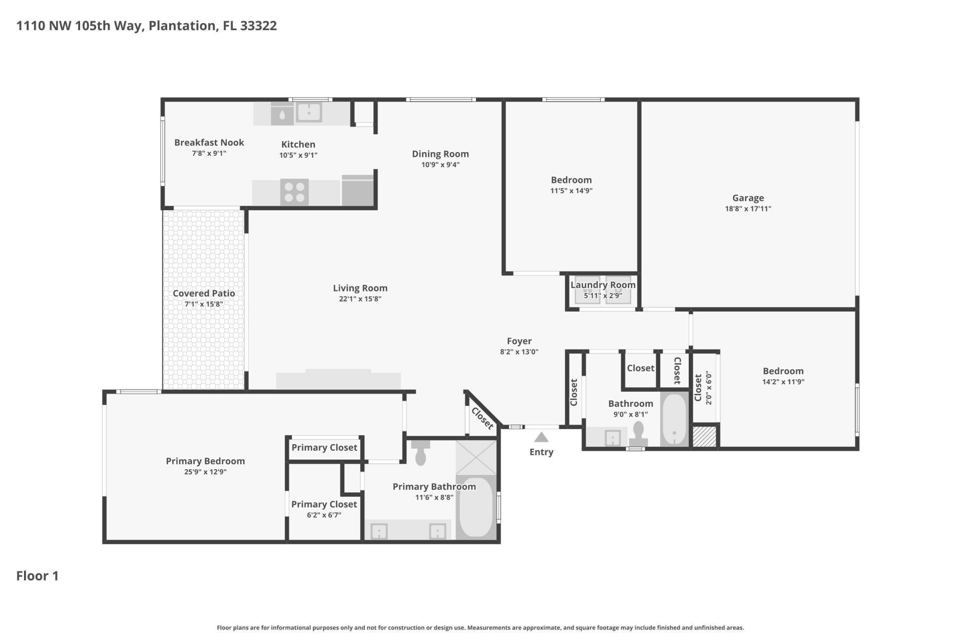 1110 NW 105th Way, Plantation, FL 33322 Photo