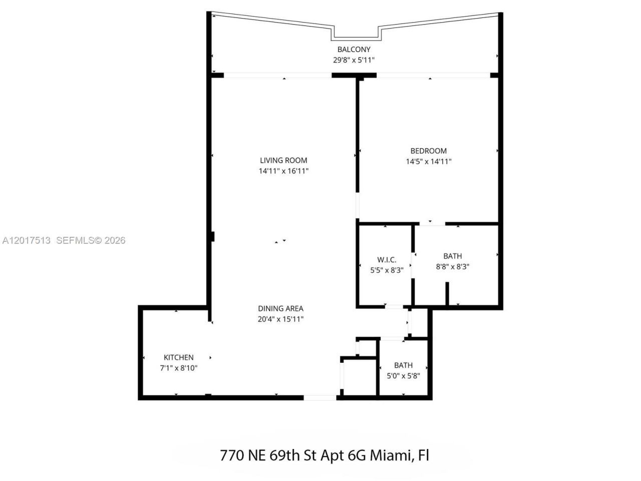 770 NE 69th St , Unit 6G, Miami, FL 33138 Photo