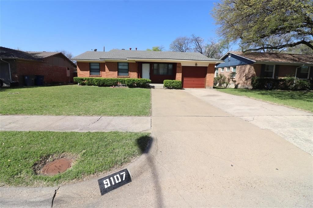 9107 Rustown Drive, Dallas, TX 75228 Main Photo