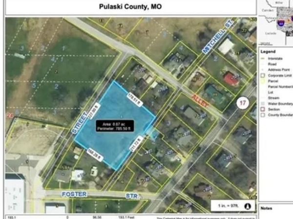 0 Bailey Street , Waynesville, MO 65583