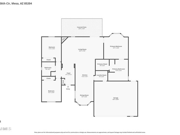 463 S 26TH Circle, Mesa, AZ 85204