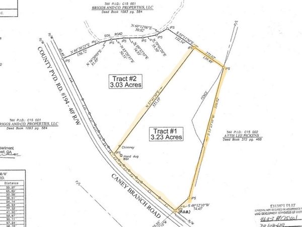 0 Caney Branch, Lavonia, GA 30553