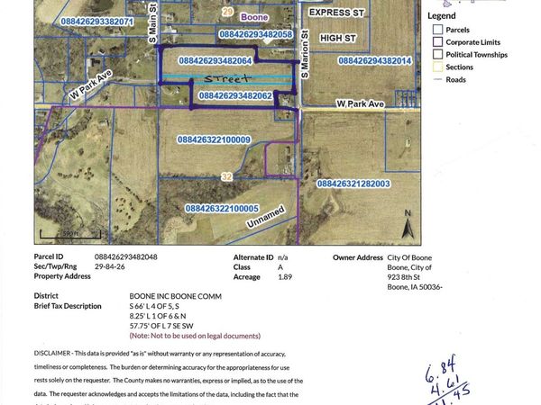 700 Park & Marion Street, Boone, IA 50036